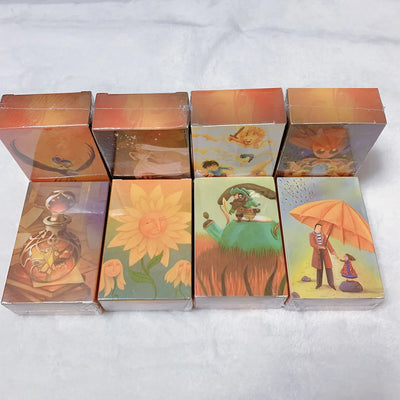 Dropshipping 84 playing cards Mini tell story cards board game high quality education game for kids family party table game