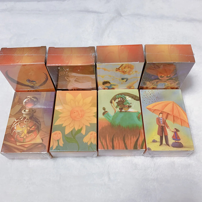 Dropshipping 84 playing cards Mini tell story cards board game high quality education game for kids family party table game