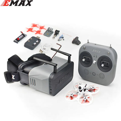 Emax Tinyhawk III 3 RTF Kit FPV Racing Drone F4 5A 15000KV RunCam Nano 4 37CH 25-100-200mW VTX FrSky D8 w/ Controller Goggles C0