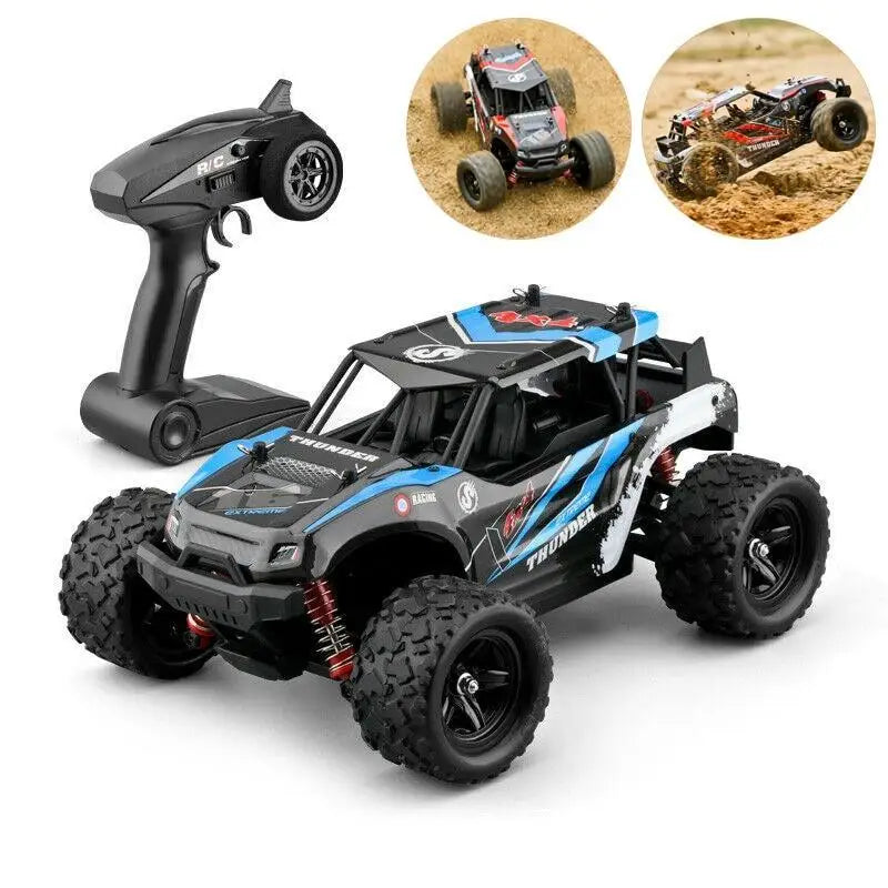 RCtown 40+MPH 1/18 Scale RC Car 2.4G 4WD High Speed Fast Remote Controlled Large TRACK HS 18311/18312 RC Car Toys For Kid&