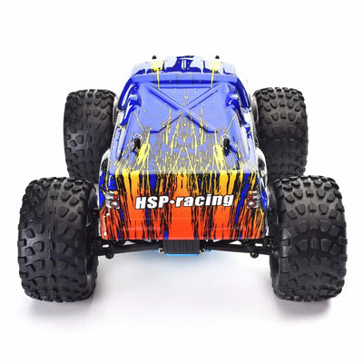 HSP RC Car 1:10 Scale Two Speed Off Road Monster Truck Nitro Gas Power 4wd Remote Control Car High Speed Hobby Racing RC Vehicle