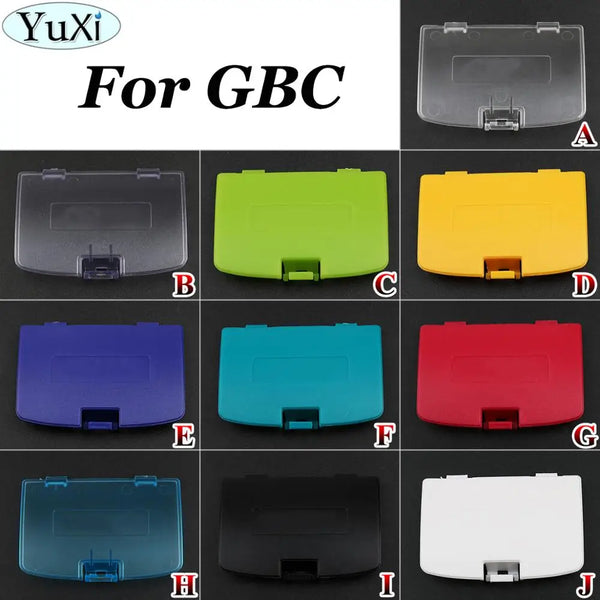 1PCS Battery Cover Lid Door For Nintend GameBoy Color GBC Game Consoles Battery Cover Pack Back Door Shell Replacement Part