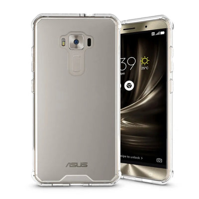 Phone Cover For Asus ZenFone 3 ZE552KL Acrylic + TPU Transparent Armor Protective Case