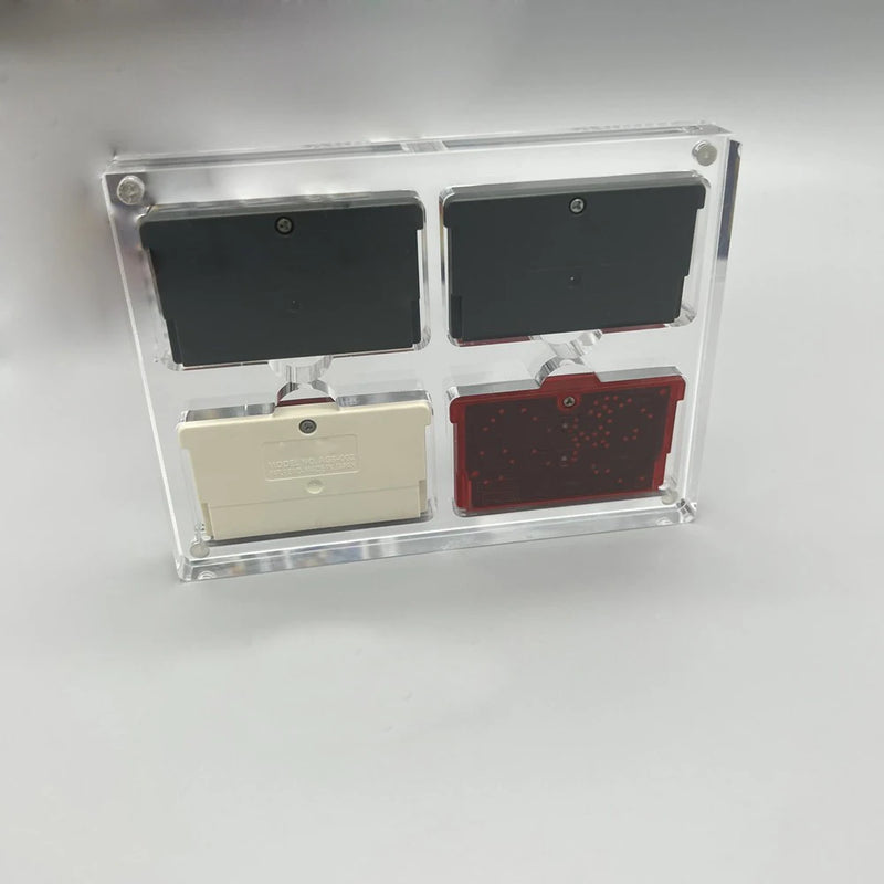 For GB /GBC/GBA accessories Game Cassette Box  High Transparent Acrylic  Display protection for GAMEBOY Case