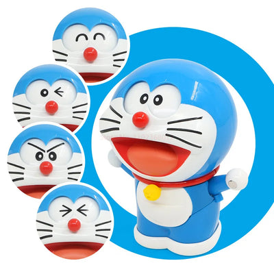 Pokonyan Doraemon Model Kit Spirits Expression Transform Action Figures Robot Toy Children Boy Birthday Collection Kawaii Gift