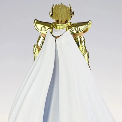 CS Model Saint Seiya Myth Cloth EX Leo/Lion Aiolia 24K With Phoenix Ikki Head 2.0 Gold Knights of the Zodiac Action Figure