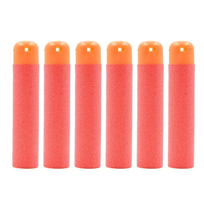 30Pcs Mega for Nerf 9.5cm Red Sniper Rifle Darts Bullets Mega Foam Refill Darts Big Hole Head Bullets for N-Strike Mega Series