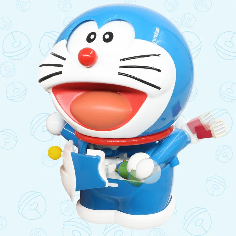 Pokonyan Doraemon Model Kit Spirits Expression Transform Action Figures Robot Toy Children Boy Birthday Collection Kawaii Gift