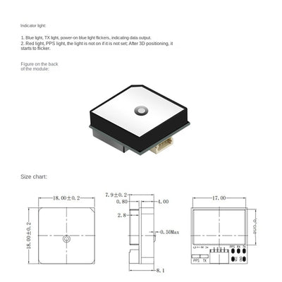 For Beitian BE-182 GPS Module M10050 GPS BDS GALILEO For Long Range FPV Racing Drone Airplane F4 F7 Flight Control