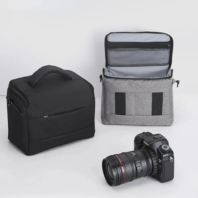 DSLR Bag Handbags Nylon Shoulder Bag Camera Case Portable Photographer for Sony Nikon Canon Panasonic Equipment Crossbody bag