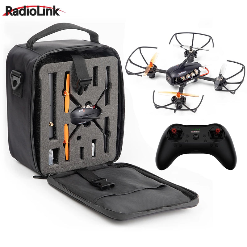 Radiolink F121 121mm 2.4GHz Outdoor/Indoor RTF FPV Racing Drone T8S Controller R8SM Receiver 5.8G Image Transmission For RC Toy