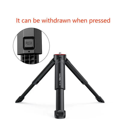 Mini Tripod Small Desktop Simple Stand Foldable Hand Grip For Phone Camera Stabilizer Tiny Accessories