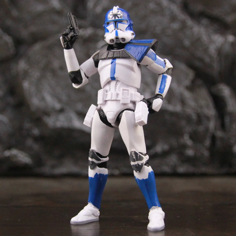 Star Wars 501st Legion Trooper Jesse Commander 6" Action Figure Phase 2 Rex Team Member Clone Toys Doll Model