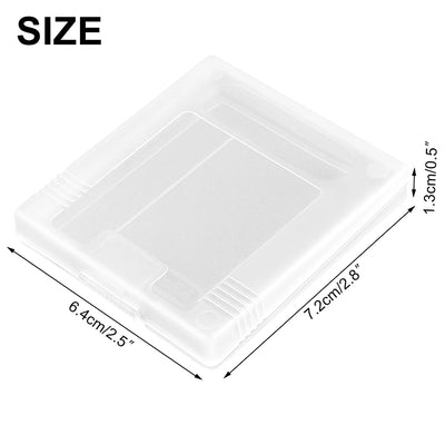 10pcs Clear Plastic Game Card Cartridge Storage Display Case Box Protector Holder Dust Cover Shell for Nintendo GameBoy GBC GBP