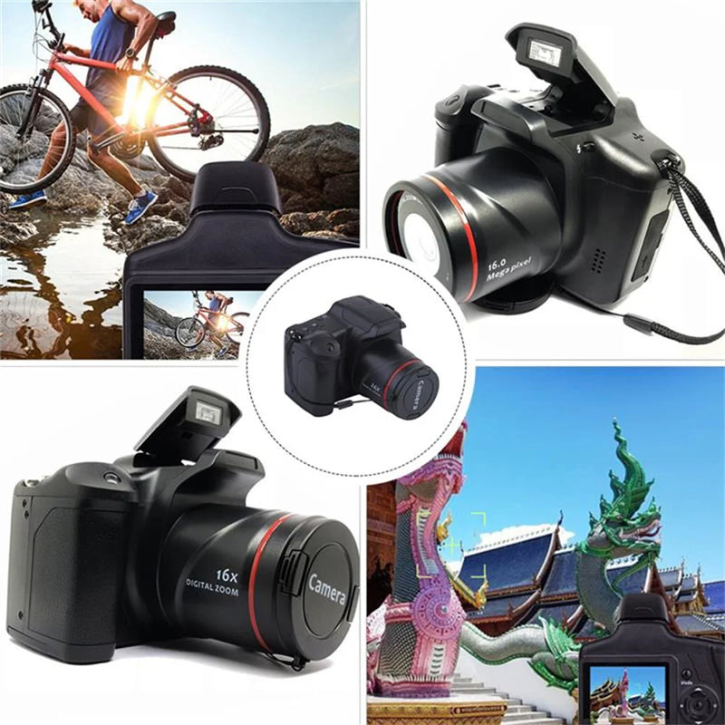 New Digital Video Camera Full HD 1080P Camera Digital Point Shoot Camera With 16X Zoom Anti Shake Professional Camera