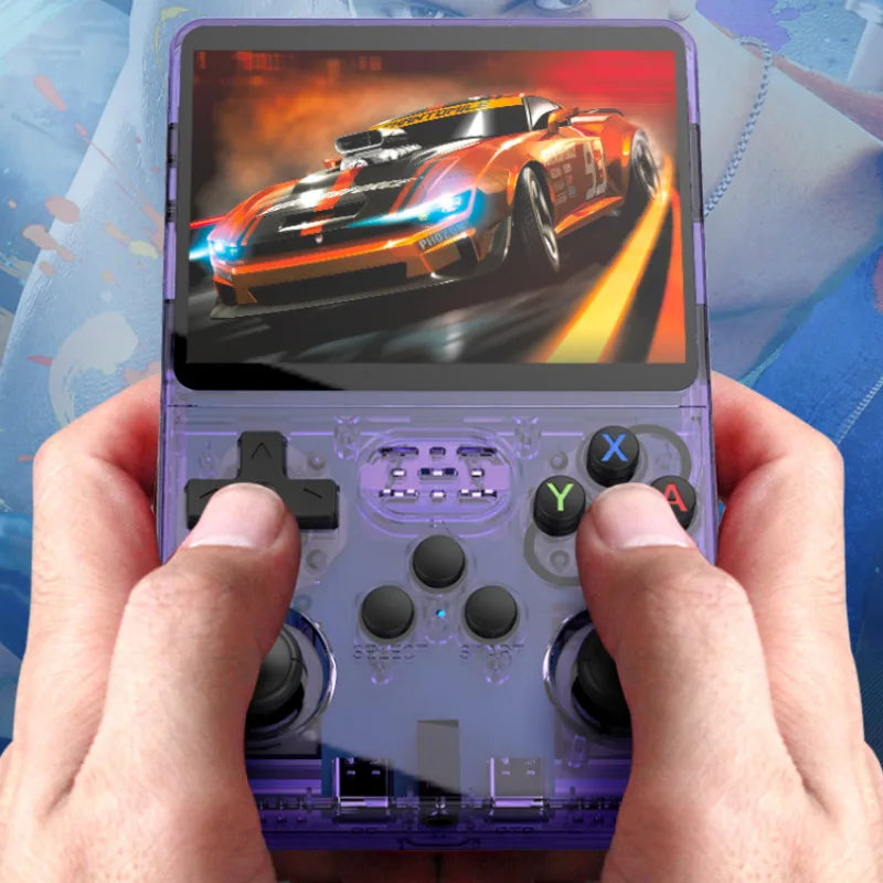 R36S Retro Mini Handheld Video Game Console 64GB HD MI Color Screen Classic Games Player Console Portable MINI Games Console