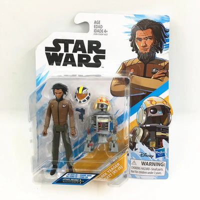 Hasbro Anime Star Wars Kazuda Xiono Synara San Commander Pyreuda Poe Dameron Children's Day Gifts Action Figure Model Toys