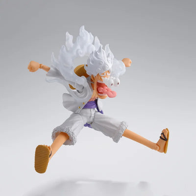 Original Bandai Anime Action Figure One Piece SHFiguarts Monkey D. Luffy Gear 5 Finished Model Kit Toy Gift for Children Kids