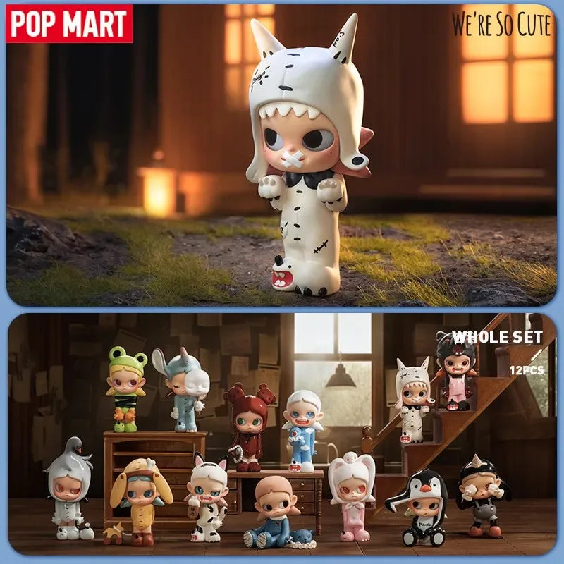 POP MART Zsiga We’re So Cute Series Blind Box Toys Doll Cute Kawaii Anime Figure Desktop Ornaments Gift Collection Mystery Box