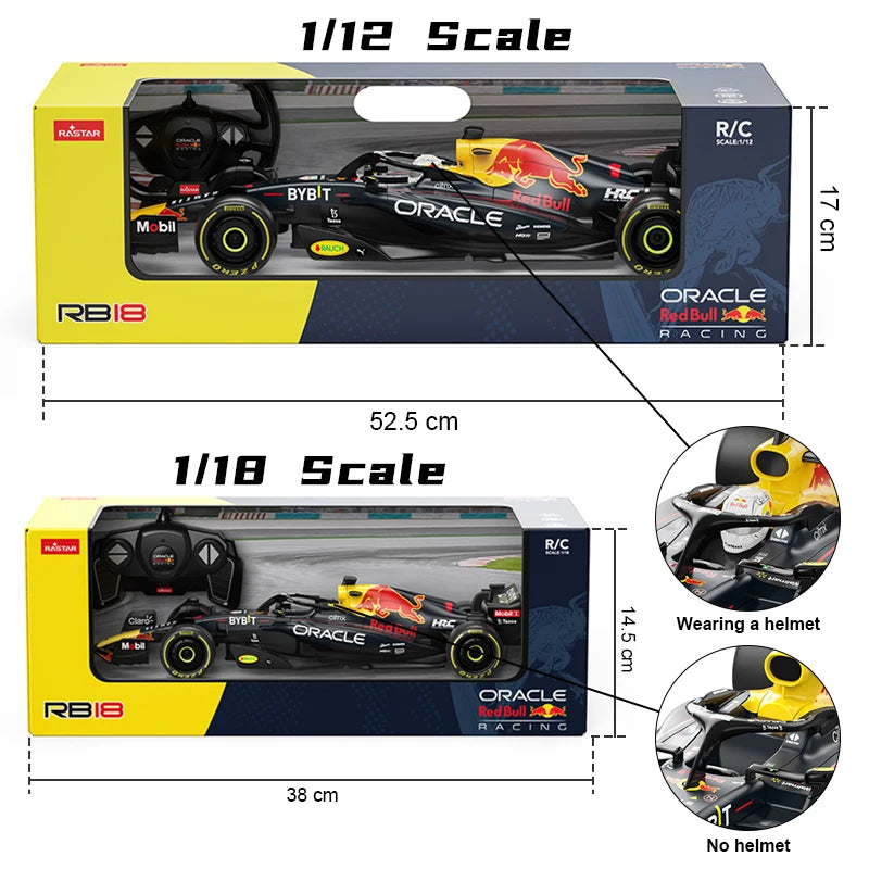 Rastar 1/12 RC F1 Red Bull RB18 