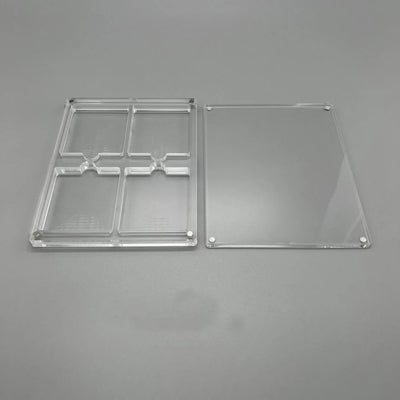 For GB /GBC/GBA accessories Game Cassette Box High Transparent Acrylic Display protection for GAMEBOY Case