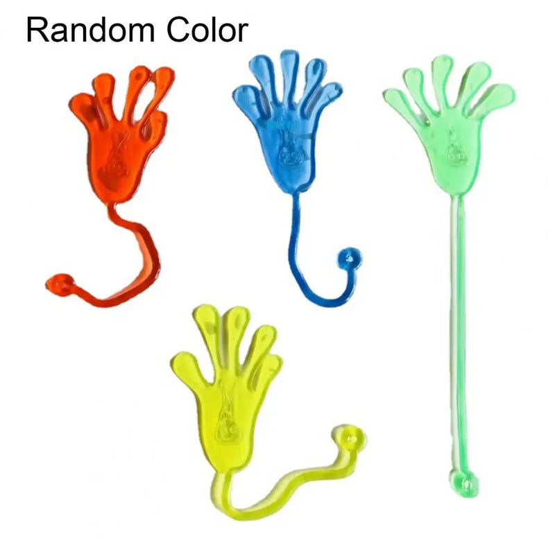 Sticky Hands Toy High Elasticity Wall Climbing Toy Stress Relief Stretchy Sticky Toy Tricky Hands Toy Decompression Toy