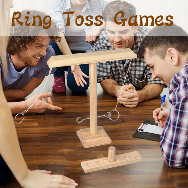 Ring Toss Game Adult Children's Family Party Toy Fast-paced Bar Drinking Interactive Double Battle Throwing Home Board Game