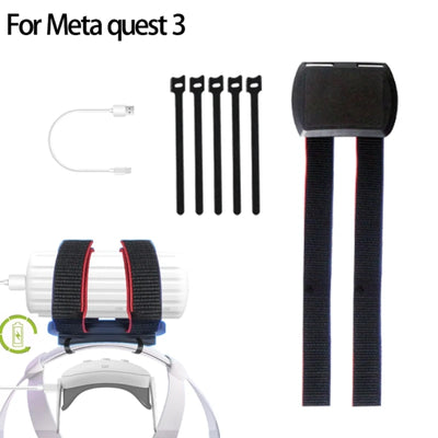 Comfort Head Strap Accessories Battery Holder Strap for Meta Quest 3