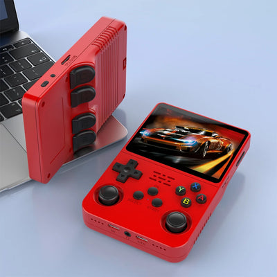 R36S Retro Handheld Console Linux System 3.5 Inch IPS Screen R35s Pro Portable Pocket Video Player 64GB Games