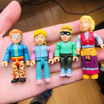 Part1 Original 1pcs joint movable Fireman sam Action PVC Toys for kids