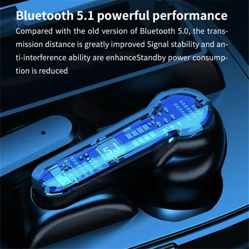 M19 Earbuds TWS Earphone M10 Intelligente Touch Control Wireless Bluetooth-compatible Headphones Waterproof LED Display With Mic