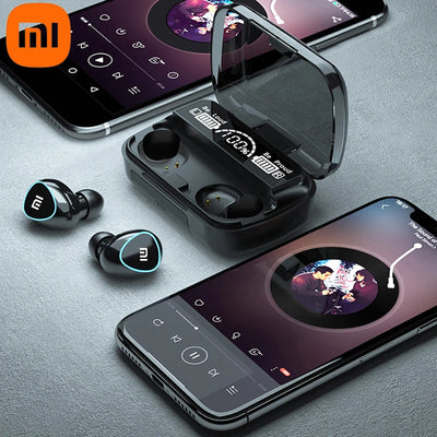 XIAOMI M10 Wireless Earbuds InEar 9D Stereo Bluetooth Earphones Noise Reduction Handfree Headet Built-in Mic With LED Display