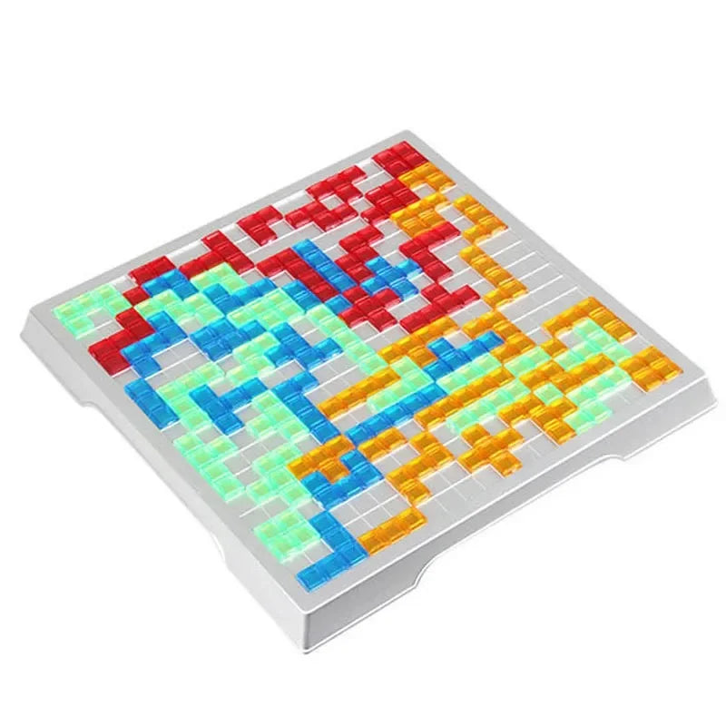 Strategy Game Blokus Desktop Educational Squares Toys Board Cube Puzzle Easy To Play For Children Kids Series Indoor Party Gift