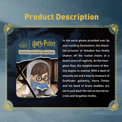 POP MART Harry Potter and the Prisoner of Azkaban Series Blind Box Toys Mystery Box Mistery Caixa Action Figure Birthday Gift