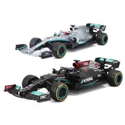 MAISTO RC Car Toy 1/24 Genuine Mercedes-AMG Racing F1 Team Formula Car Model Remote Control Toy Lewis Hamilton 2019 W10 W12 #44