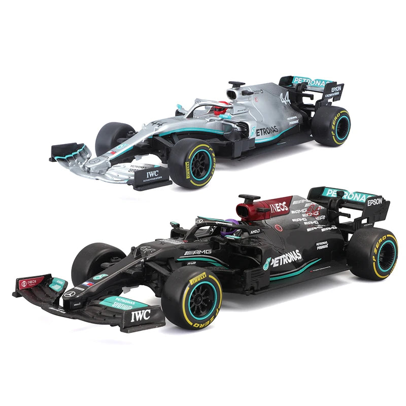 MAISTO RC Car Toy 1/24 Genuine Mercedes-AMG Racing F1 Team Formula Car Model Remote Control Toy Lewis Hamilton 2019 W10 W12 