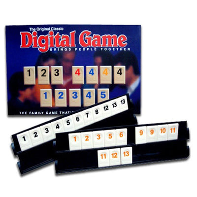 Standard Israel Fast Moving Rummy Tile Classic Board Game 2-4 People Israel Mahjong Digital Game Hotest Party Travel Game Cards