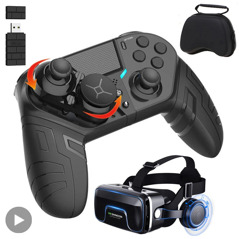 Control For PS4 PS3 PS Playstation 4 3 PC Android Cell Phone Mobile Wireless Controller Bluetooth Gamepad Joystick Game Trigger