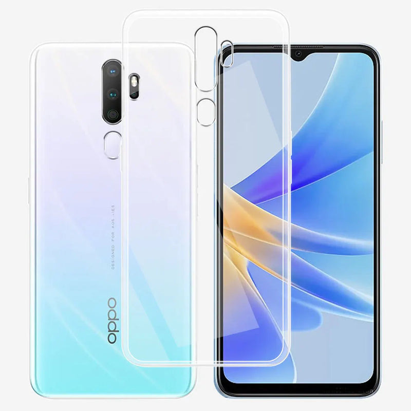 For OPPO A9 2020 Clear Case Silicon Soft Cover For OPPO A5 2020 Phone Case For OPPOA9 A5 2020 Clear Ultra Thin Bumper Coque