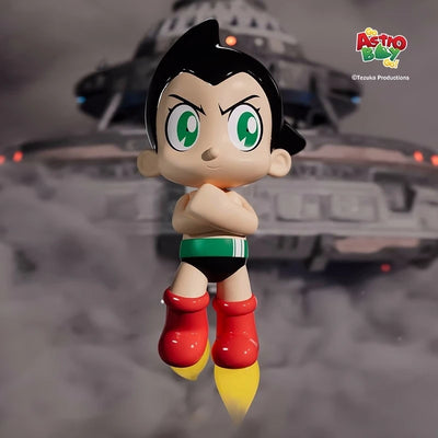 Go Astro Boy Go Earth Heroes Blind Box Original Action Anime Mystery Figure Toys and Hobbies Caixas Supresas Christmas Kids Gift