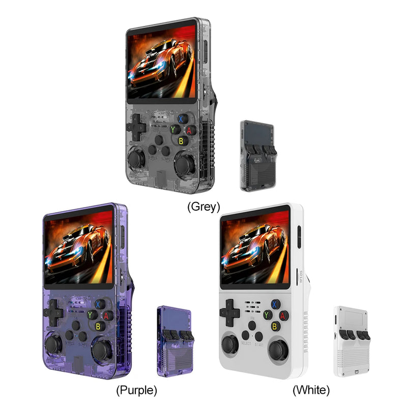 R36S Handheld Game Console 3.5Inch IPS Screen 128G Classic Retro Games Consoles Linux System Portable Pocket Video Game Player