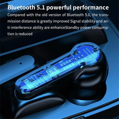 M19 headset TWS Earphone M10 Intelligente Touch Control Wireless Bluetooth-compatible Headphones Waterproof LED Display With Mic