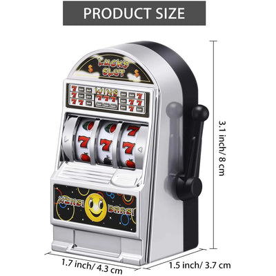 1Piece Casino Lucky Jackpot for Fun Birthday Gift Children' S Fruit Slot Machine Mini Toy Funny Gags Practical Jokes Toy Party