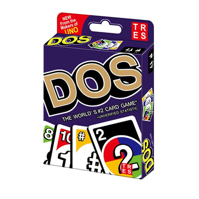 UNO : Dos - Card Game Family Party Board Game Toys Fun The World's #2 Card Game Unverified Statistic