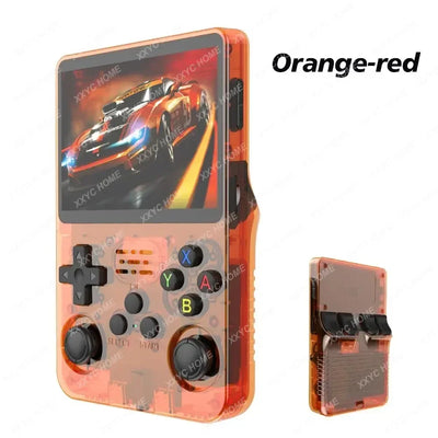 3.5 Inch IPS Screen Portable Pocket Video Player R35S 64GB Games Open Source R36S Retro Handheld Video Game Console Linux System