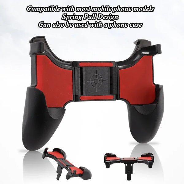 S-01 Mobile Phone Gaming Controller for PUBG Aim Shooting Gamepad Joystick for IPhone Xiaomi Shooter Game Grip Aux Button Handle