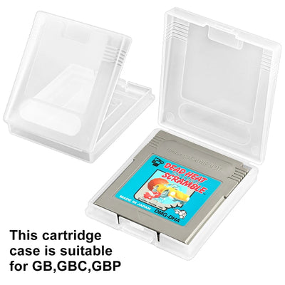 10pcs Clear Plastic Game Card Cartridge Storage Display Case Box Protector Holder Dust Cover Shell for Nintendo GameBoy GBC GBP