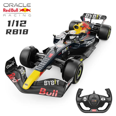 Rastar 1/12 RC F1 Red Bull RB18 #1 Max Verstappen Champion Formula 1 Racing Remote Control Car Model Toy Vehicle Children Gifts