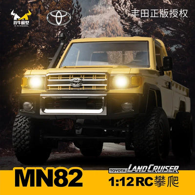 1:12 MN82 Pro Full Scale MN82 LC79 RTR Version RC Car 2.4G 4WD 280 Motor Proportional Off-Road Remote Control Car For Xmas Gifts