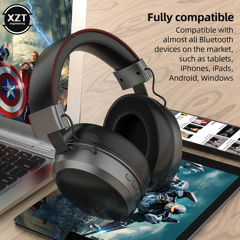 M10 Wireless Bluetooth-compatible Headphones Sports Headset With Microphone For Mobile Phone For Computer Gaming